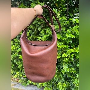 Vintage Coach Duffle Sac XL #9085 “Mahogany”‼️MOLD STAINS ALERT- TREATED TWICE‼️